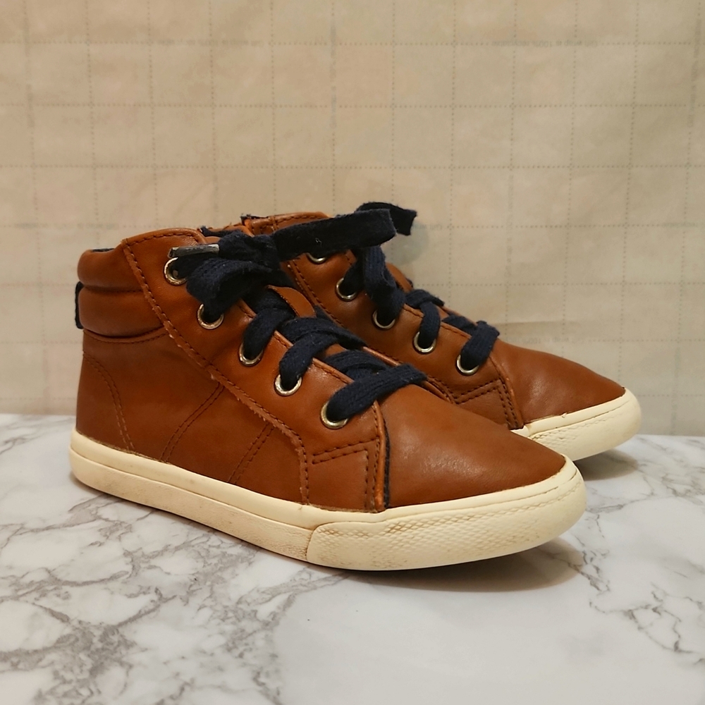 Size 10 Toddler Chukka Boot. Cognac. By Cat & Jack.